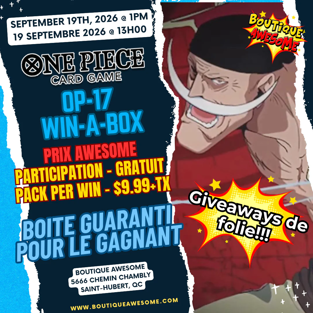 One Piece - Nouvel inventaire / New Inventory